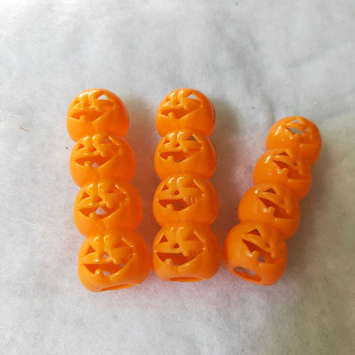 5 Pcs Phantom Straws Halloween Pumpkin Straw