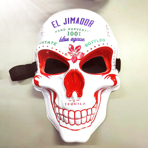Halloween Scary Mas Skull Masks Red White